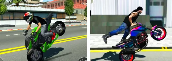 摩托车真实驾驶模拟器