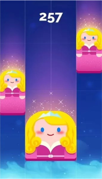 魔法城堡钢琴块