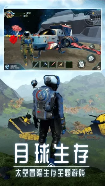 月球生存：星空之下