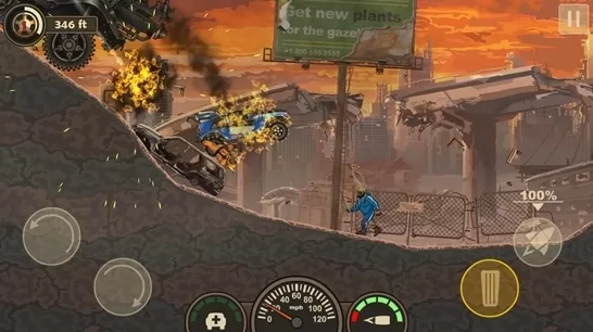 战车撞僵尸3无限金币版