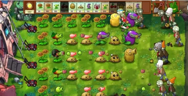 植物大战僵尸融合屋顶测试版 植物大战僵尸融合屋顶测试版